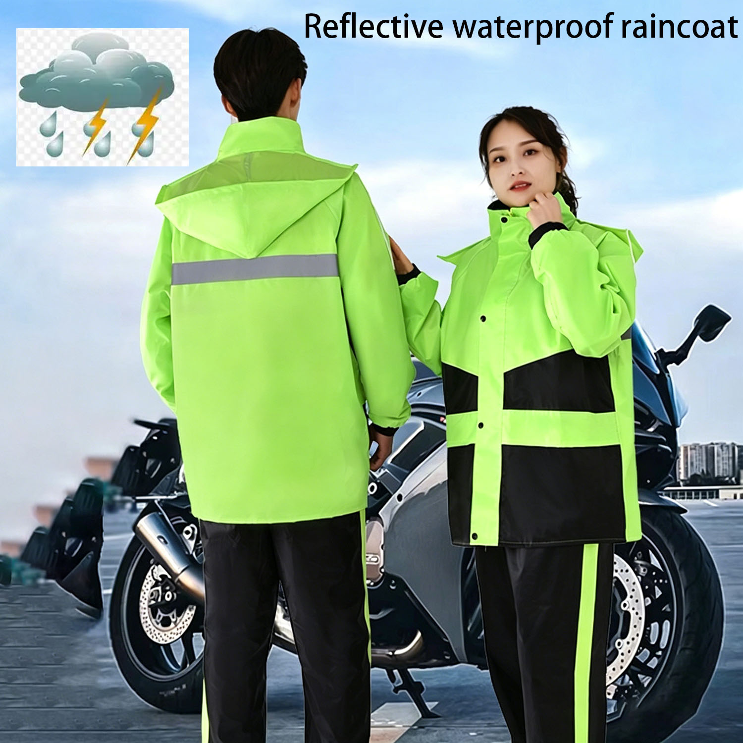 Motorcycle Gear For Woman - Conjuntos de Capa de Chuva para