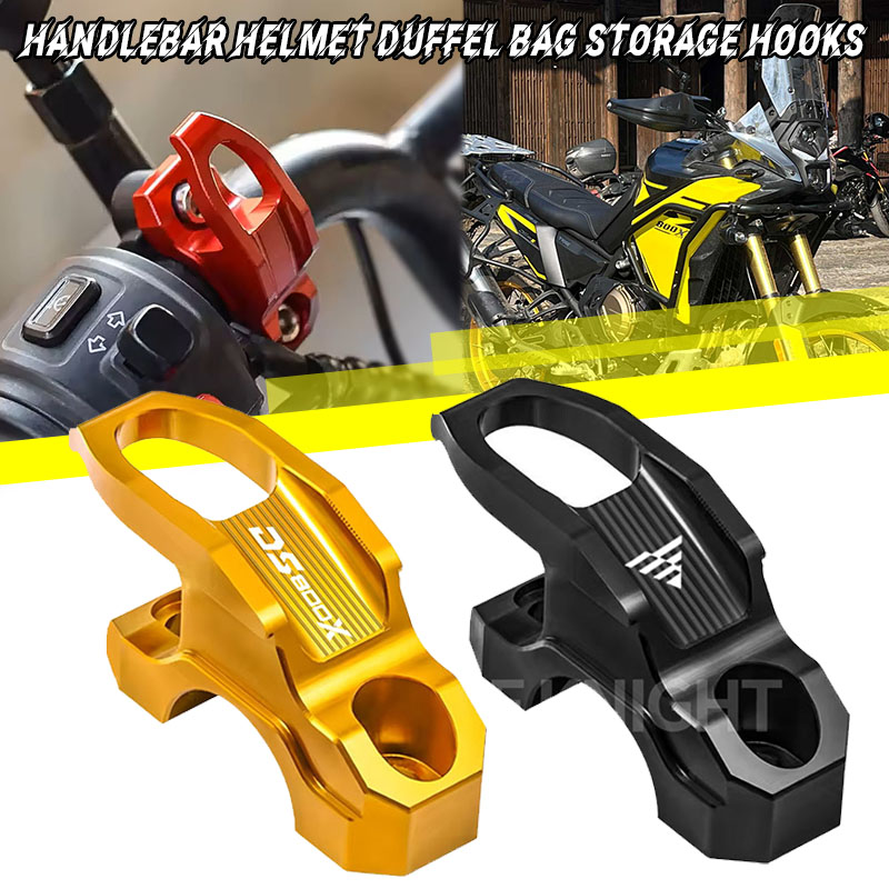 Motorcycle Gear Backpack - Gancho Suporte para Capacete e Bagagem