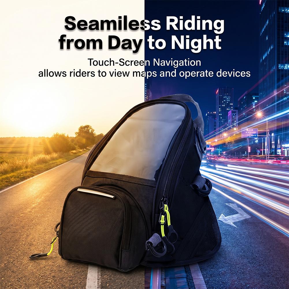 Motorcycle Gear Backpack - Bolsa de Navegação para Motocicleta com