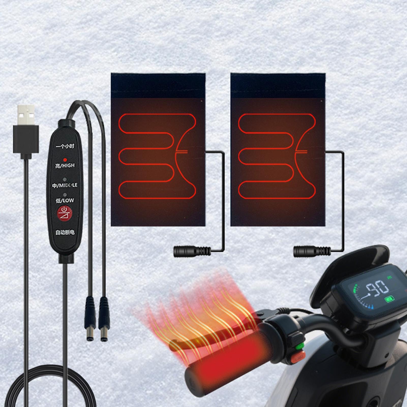 Handlebar Grip Heated - Aquecedor de aperto de guidão 5v,