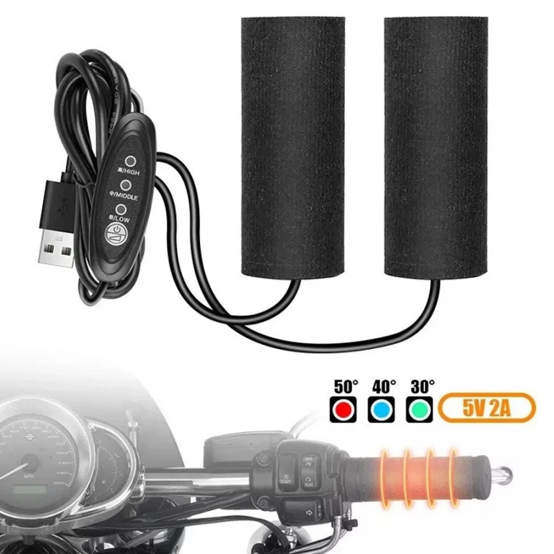 Handlebar Grip Heated - Apertos de guiador de motocicleta aquecidos