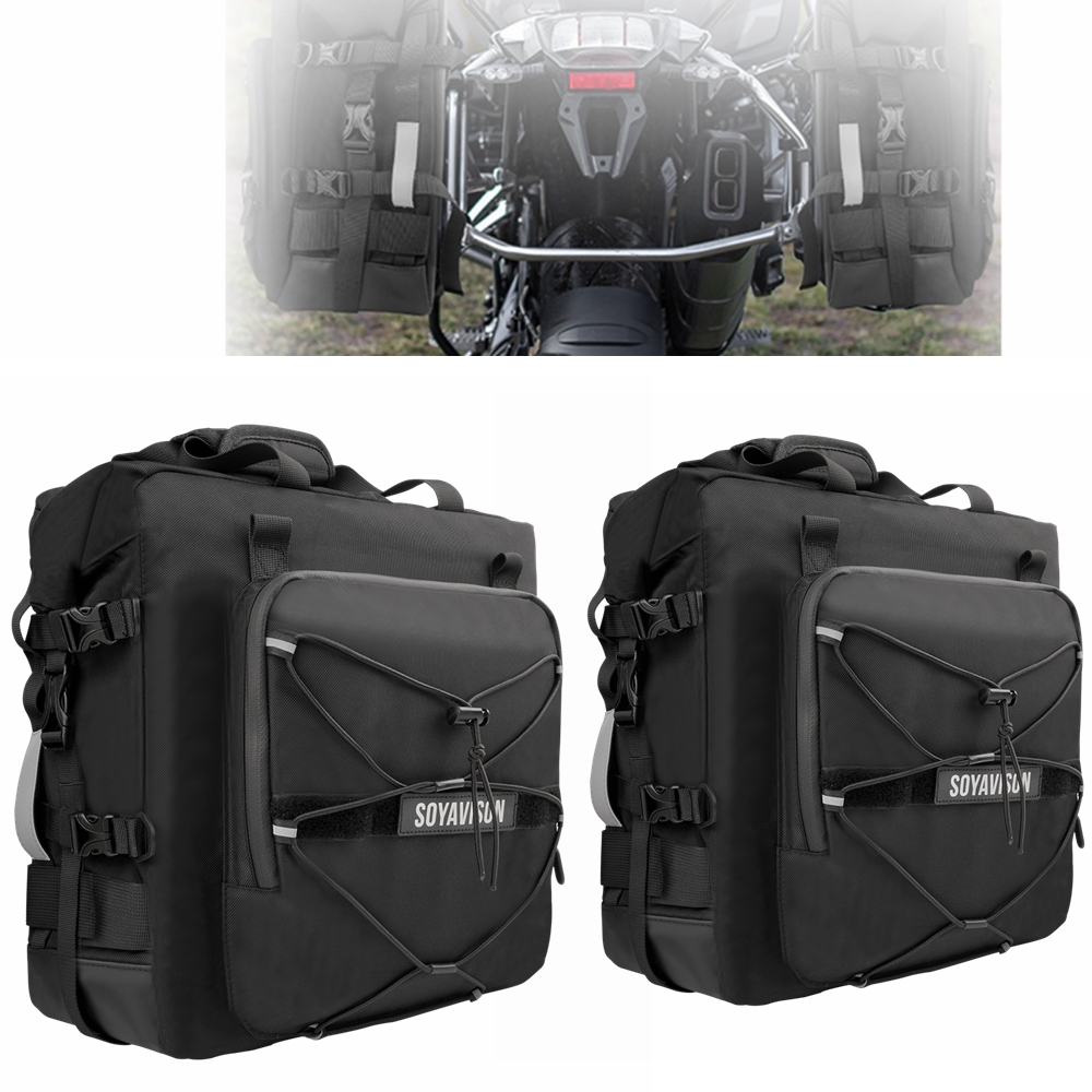 Bolsa lateral para motocicleta - Motorcycle Gear Backpack avaliação e preço