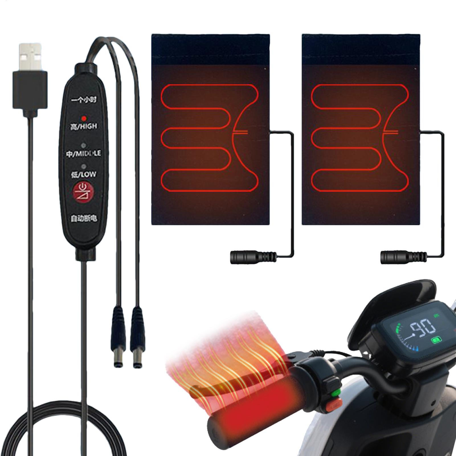 Punhos aquecidos para motocicl - Handlebar Grip Heated avaliação e preço