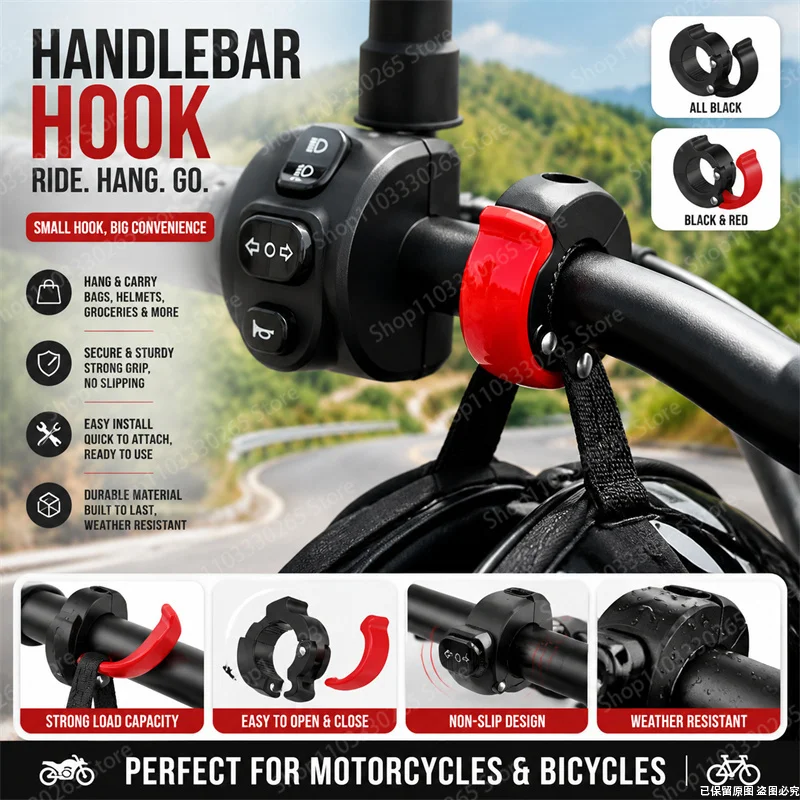 Gancho para guidão de motocicl - Motorcycle Gear Backpack avaliação e preço