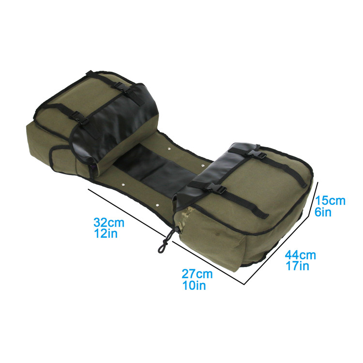 Alforje traseiro de couro de l - Motorcycle Gear Backpack avaliação e preço