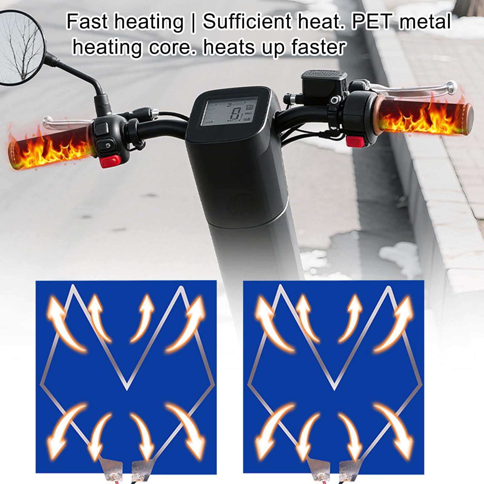 Apertos aquecidos para motocic - Handlebar Grip Heated avaliação e preço