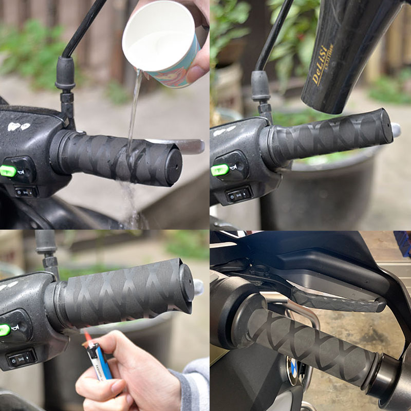 1 par de alça de motocicleta t - Handlebar Grip Heated avaliação e preço