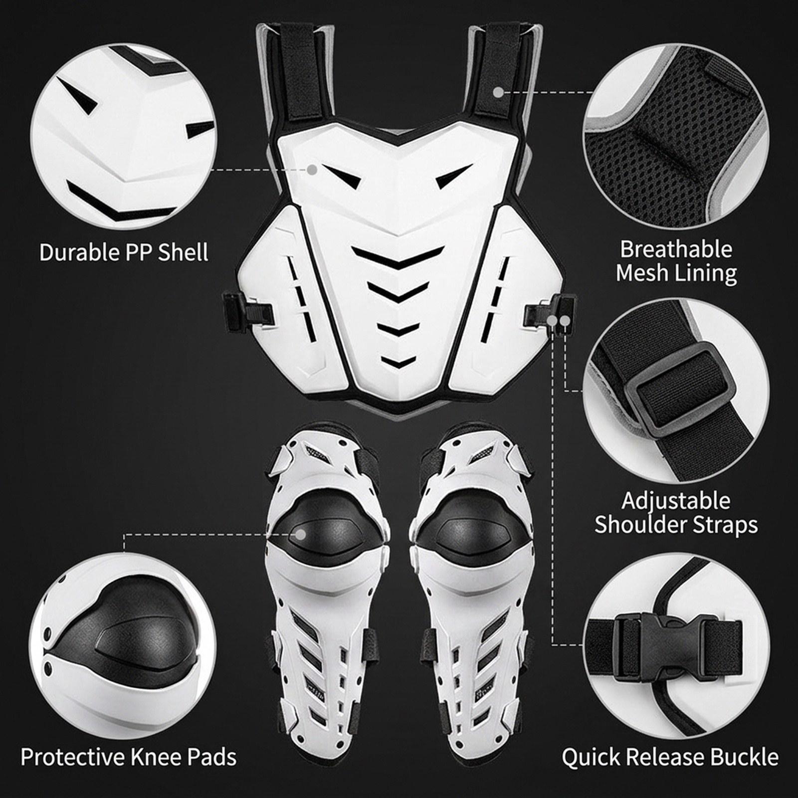 Protetor de Peito Ergonômico,  - Motorcycle Gear For Woman avaliação e preço